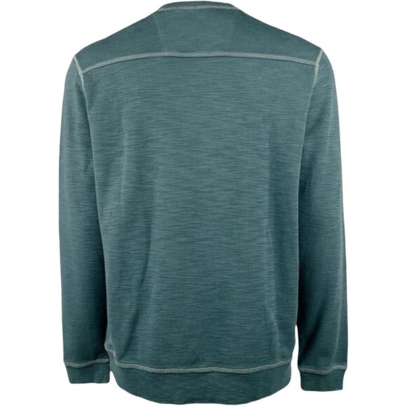 Tommy Bahama Men's Small Tobago Bay Crew Pullover Sweatshirt Summer Night - Picture 2 of 7